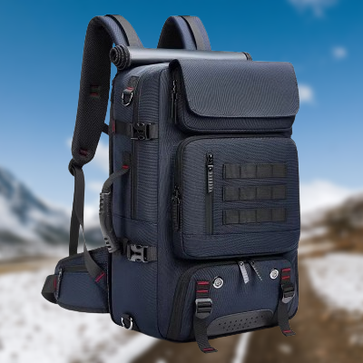 Sac à Dos de Voyage - TravelBackpackBag™ - Bleu