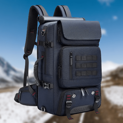 Sac à Dos de Voyage - TravelBackpackBag™ - Bleu - Sackéa - L'essentiel voyage