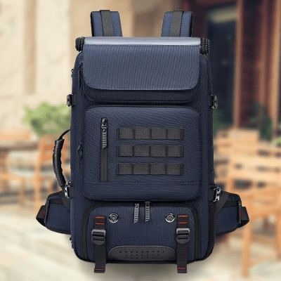 Sac à Dos de Voyage - TravelBackpackBag™ - Bleu - Sackéa - L'essentiel voyage
