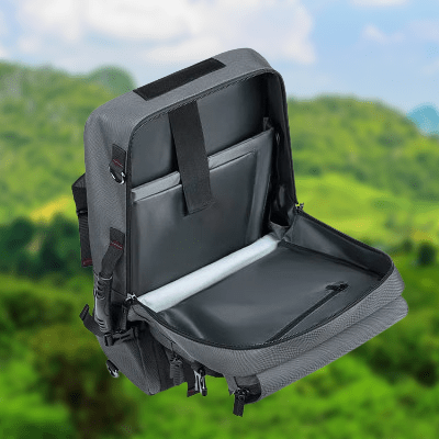 Sac à Dos de Voyage - TravelBackpackBag™ - Gris - Sackéa - L'essentiel voyage