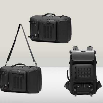 Sac à Dos de Voyage - TravelBackpackBag™ - Noir - Sackéa - L'essentiel voyage