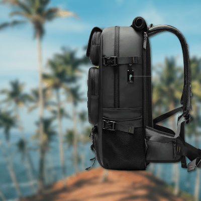 Sac à Dos de Voyage - TravelBackpackBag™ - Noir - Sackéa - L'essentiel voyage