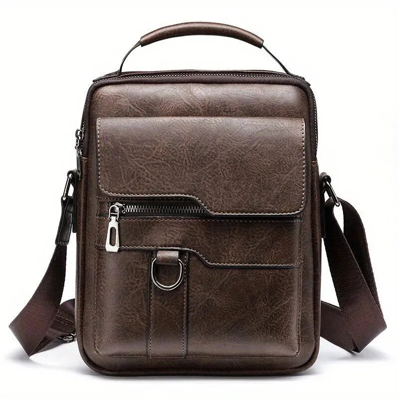 Sac à Dos en Cuir - BriefCaseBackpack™ - Auburn - Sackéa - L'essentiel voyage