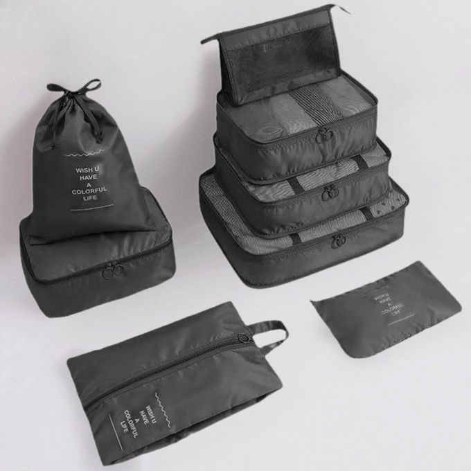 Sac de Voyage - TravelBagOrganizer™ - Noir - Sackéa - L'essentiel voyage