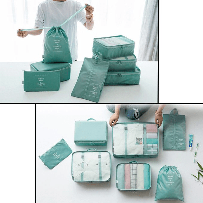 Sac de Voyage - TravelBagOrganizer™ - Vert - Sackéa - L'essentiel voyage