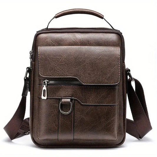 Sac à Dos en Cuir - BriefCaseBackpack™ - Auburn