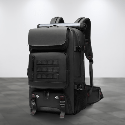 Sac à Dos de Voyage - TravelBackpackBag™ - Noir - Sackéa - L'essentiel voyage