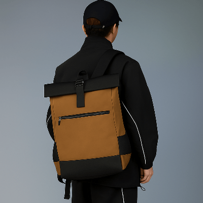 Sac à Dos Imperméable Roll - Top USB | Nomad Light - Sackéa - L'essentiel voyage