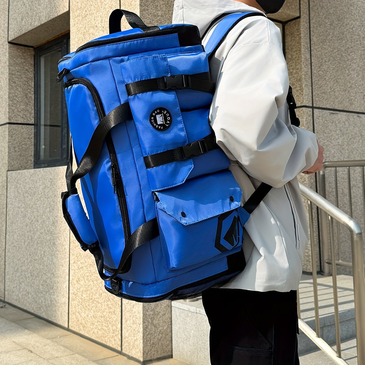 Sac à Dos Voyage - FlexPackTravel™ - Bleu - Sackéa - L'essentiel voyage