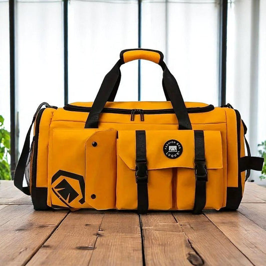 Sac à Dos Voyage - FlexPackTravel™ - Jaune - Sackéa - L'essentiel voyage