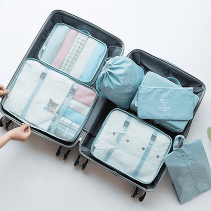 Sac de Voyage - TravelBagOrganizer™ - Bleu Ciel - Sackéa - L'essentiel voyage