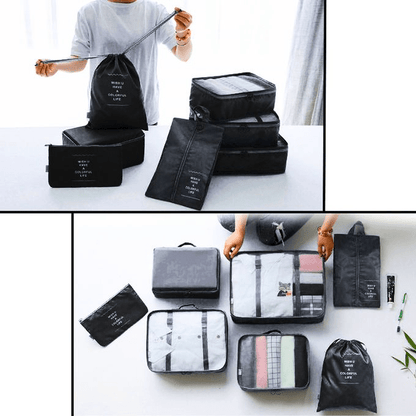 Sac de Voyage - TravelBagOrganizer™ - Noir - Sackéa - L'essentiel voyage