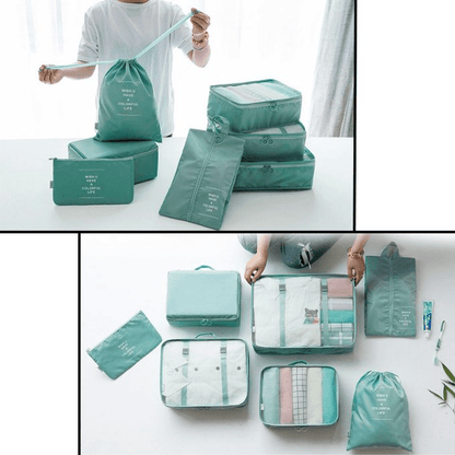 Sac de Voyage - TravelBagOrganizer™ - Vert - Sackéa - L'essentiel voyage