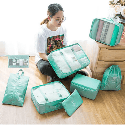 Sac de Voyage - TravelBagOrganizer™ - Vert - Sackéa - L'essentiel voyage