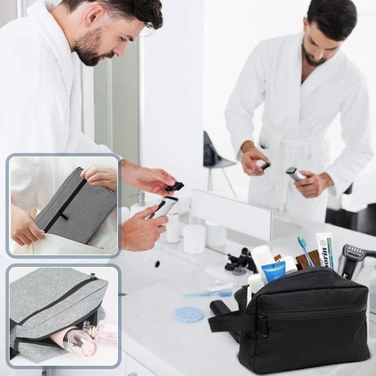 Trousse de toilette | Cleanax - Sackéa - L'essentiel voyage