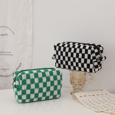 Trousse de Toilette Femme | Plaid Coton - Sackéa - L'essentiel voyage