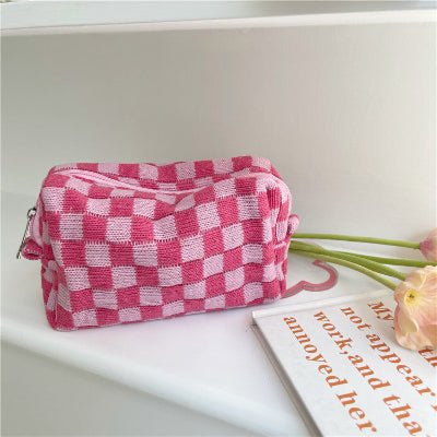 Trousse de Toilette Femme | Plaid Coton - Sackéa - L'essentiel voyage
