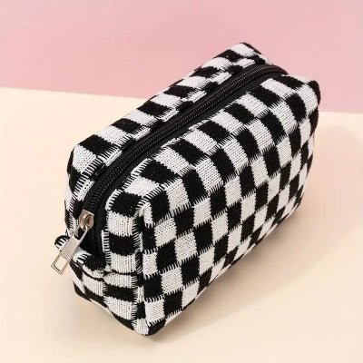 Trousse de Toilette Femme | Plaid Coton - Sackéa - L'essentiel voyage