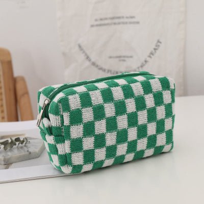 Trousse de Toilette Femme | Plaid Coton - Sackéa - L'essentiel voyage