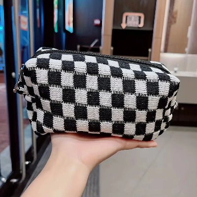 Trousse de Toilette Femme | Plaid Coton - Sackéa - L'essentiel voyage